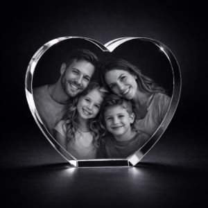 3D Crystal Heart